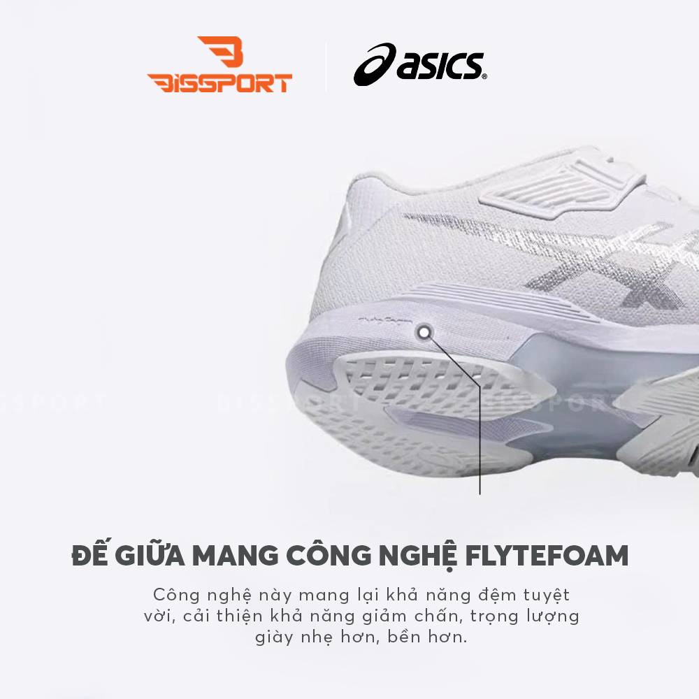 Giày Pickleball / Tennis ASICS Solution Speed FF 4 Xanh Mint Chính Hãng Siêu Nhẹ - Linh Hoạt - Bền